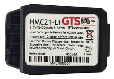 Global Technology Systems BTRY ZEB MC21XX 2400MAH MC21EAB0E - Batterie - 2.400 mAh von LumaTech