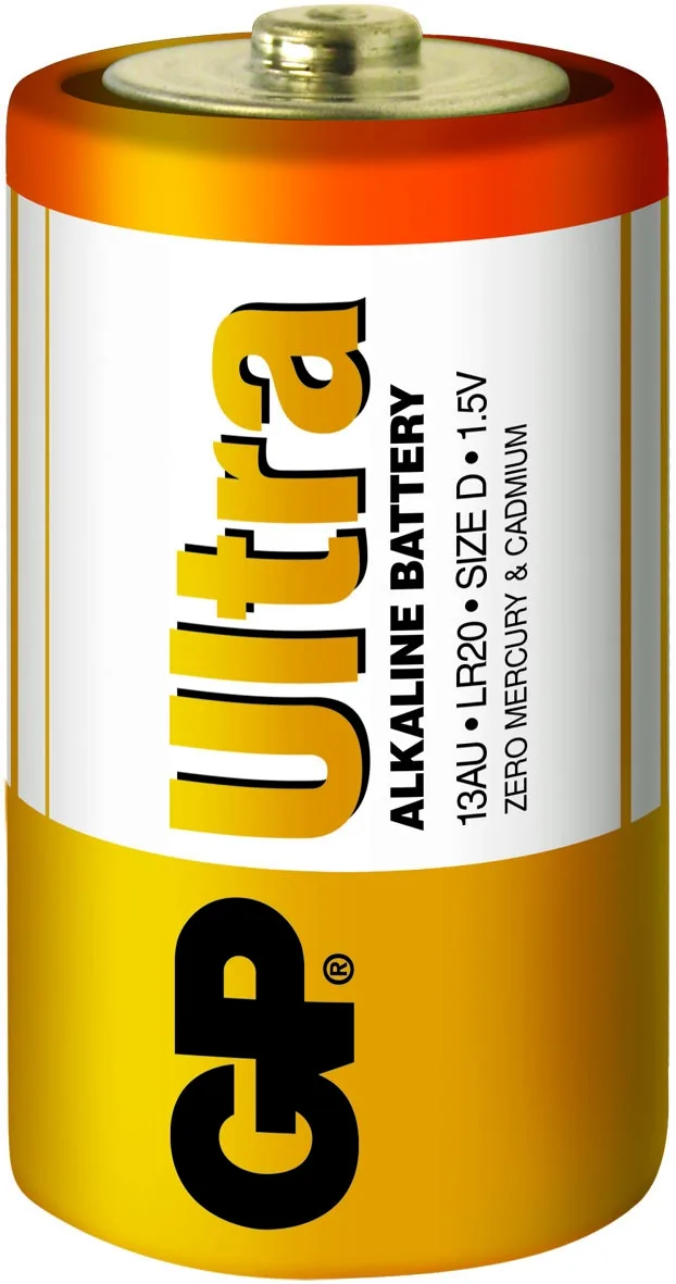Gold Peak Industries GP Ultra 13AU U2 - Batterie 2 x D - Alkalisch, Ansicht 2
