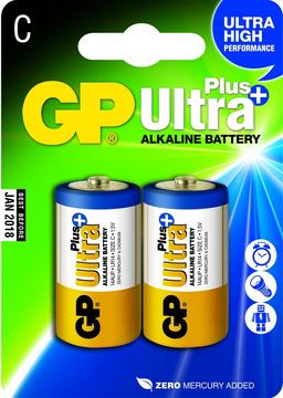 Gold Peak Industries GP Ultra Plus 14AUP - Batterie 2 x C - Alkalisch von LumaTech