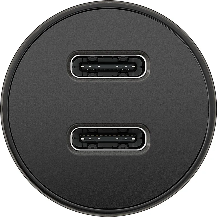 Goobay Dual-USB-C PD Auto Fast Charger Power Delivery black - 30W 12/24V suitable, Ansicht 2