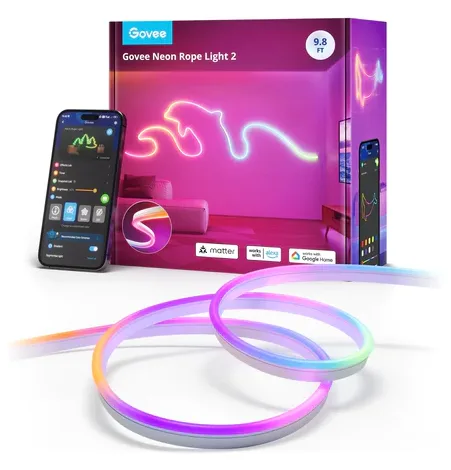 Govee H61D5 Neon Lights 5m - LED-Beleuchtung - Matter HomeKit Google Alexa, Ansicht 2