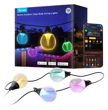 Govee RGBICW Outdoor String Lights von LumaTech