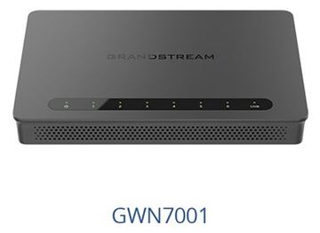 Grandstream GWN7000 Series GWN7001 - Router Switch mit 6 Ports von LumaTech