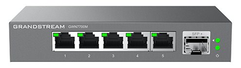 Grandstream GWN7700 Series GWN7701P - Switch - unmanaged - 8 x 10/100/1000 (4 PoE)