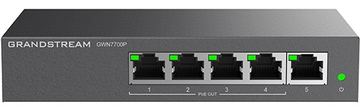 Grandstream GWN7700P - Switch - unmanaged - 5 x 10/100/1000 (PoE+) von LumaTech