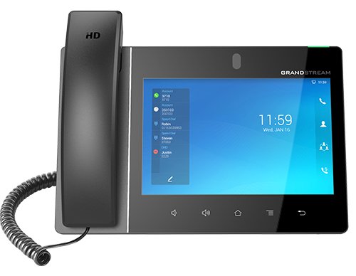 Grandstream GXV3480 - IP-Videotelefon - mit Digitalkamera, Bluetooth-Schnittstelle - IEEE 802.11a/b/g/n/ac/ax (Wi-Fi)