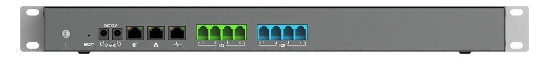 Grandstream UCM6304 - IP Centrex (gehostete/virtuelle IP) - 2000 Benutzer - Gigabit Ethernet - 100 - 240 V - 50 - 60 Hz