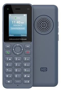 Grandstream WP816 - Schnurloses VoIP-Telefon - mit Bluetooth-Schnittstelle - IEEE 802.11a/b/g/n/ac/ax (Wi-Fi) von LumaTech