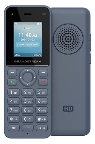 Grandstream WP816 - Schnurloses VoIP-Telefon - mit Bluetooth-Schnittstelle - IEEE 802.11a/b/g/n/ac/ax (Wi-Fi)