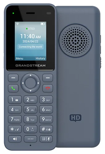 Grandstream WP816 - Schnurloses VoIP-Telefon - mit Bluetooth-Schnittstelle - IEEE 802.11a/b/g/n/ac/ax (Wi-Fi), Ansicht 3