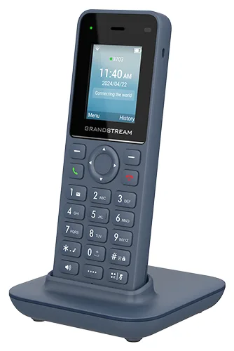 Grandstream WP816 - Schnurloses VoIP-Telefon - mit Bluetooth-Schnittstelle - IEEE 802.11a/b/g/n/ac/ax (Wi-Fi), Ansicht 4