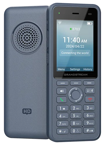 Grandstream WP836 - Schnurloses VoIP-Telefon - mit Bluetooth-Schnittstelle - IEEE 802.11a/b/g/n/ac/ax (Wi-Fi), Ansicht 2