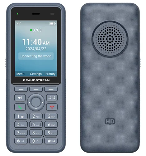 Grandstream WP836 - Schnurloses VoIP-Telefon - mit Bluetooth-Schnittstelle - IEEE 802.11a/b/g/n/ac/ax (Wi-Fi), Ansicht 4