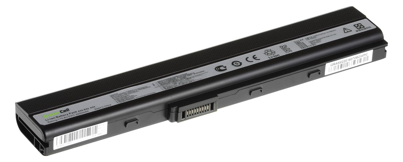 GREEN CELL Batterie AS02 für ASUS A32-K52 4400 mAh 10.8V
