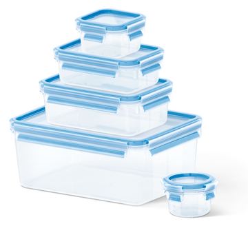 Groupe SEB EMSA CLIP & CLOSE - Frischhaltedosen-Set - 5.65 L