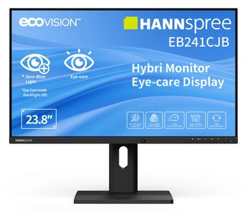 Hannspree 60.4cm 23.8 EB241CJB 16 9 Hybri HDMI+DP+USB von LumaTech