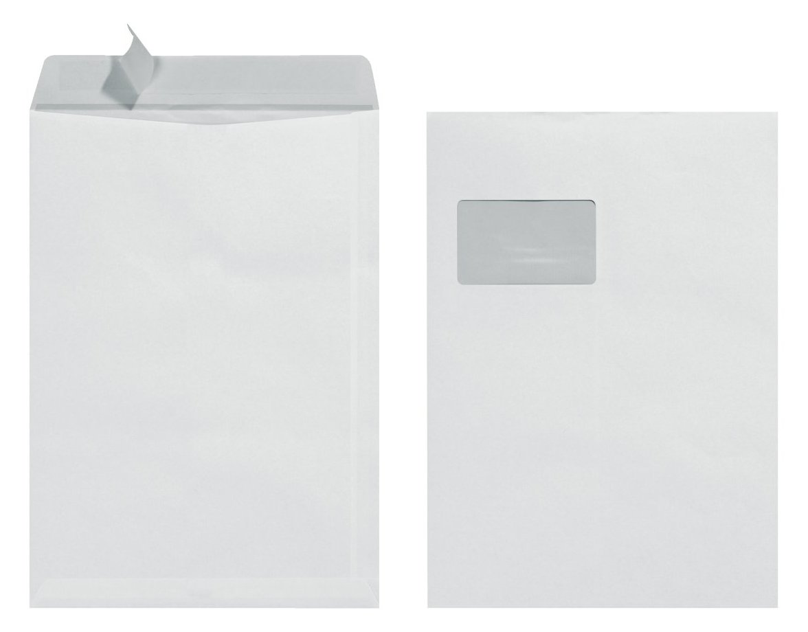 Herlitz 10837557 - C4 (229 x 324 mm) - Weiß - Papier - 25 Stück(e)