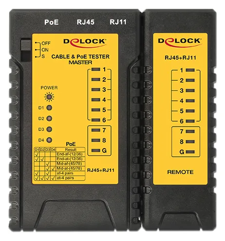Delock Netzwerktester, Ansicht 2