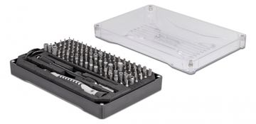 Delock Präzisions-Schraubendrehergriff mit Bit- und Stecknuss-Set von LumaTech
