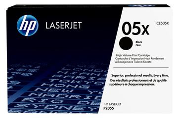 HP 05X - Hohe Ergiebigkeit - Schwarz - Original - LaserJet - Tonerpatrone (CE505X) von LumaTech