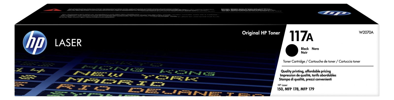 HP 117A - Schwarz - Original - Tonerpatrone (W2070A)