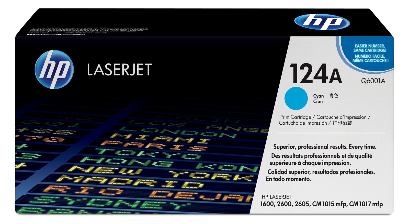 HP 124A - Cyan - Original - LaserJet - Tonerpatrone (Q6001A) von LumaTech