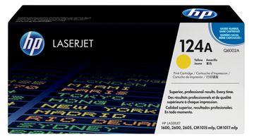 HP 124A - Gelb - Original - LaserJet - Tonerpatrone (Q6002A) von LumaTech