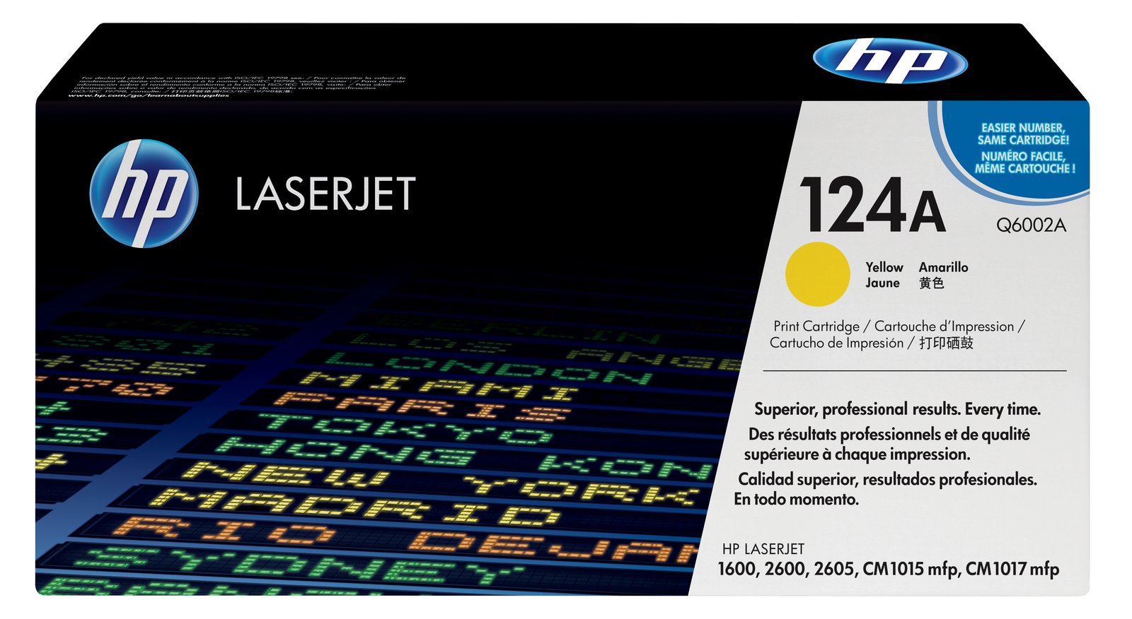 HP 124A - Gelb - Original - LaserJet - Tonerpatrone (Q6002A) von LumaTech
