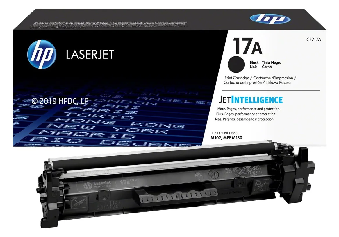 HP 17A - Schwarz - Original - LaserJet - Tonerpatrone (CF217A), Ansicht 3