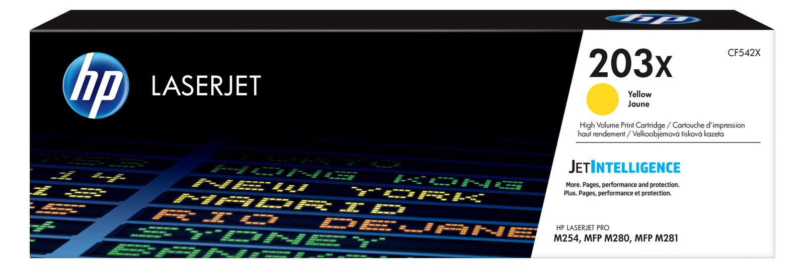 HP 203X - Hohe Ergiebigkeit - Gelb - Original - LaserJet - Tonerpatrone (CF542X) von LumaTech