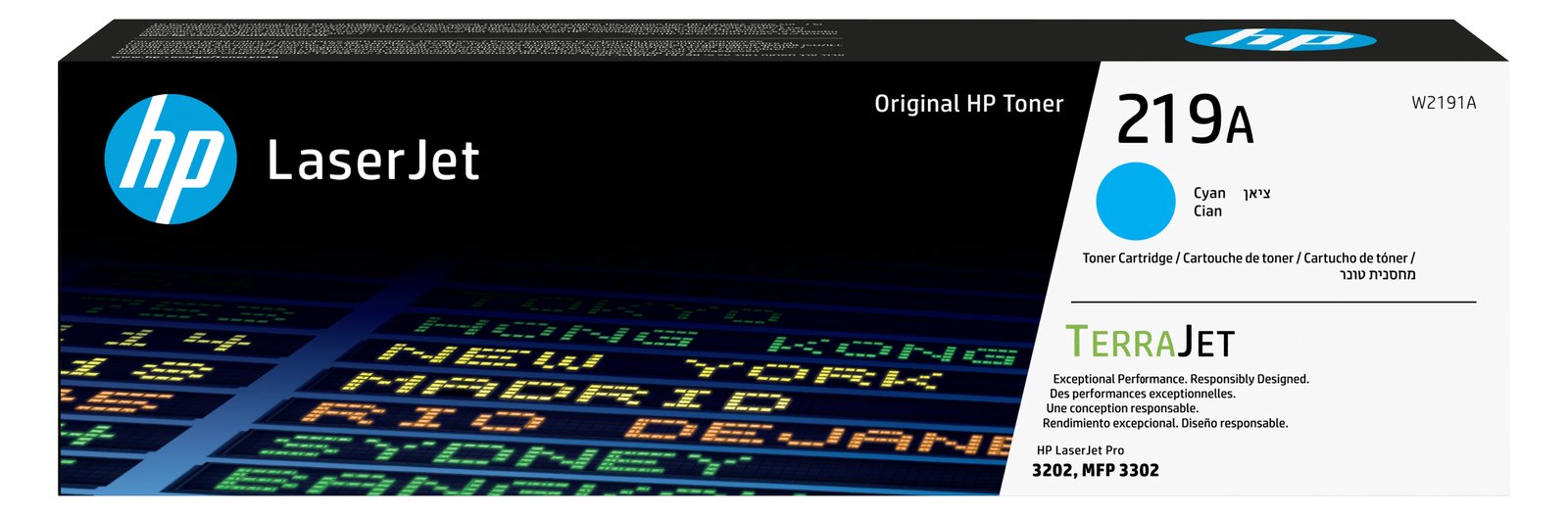 HP 219A Cyan Original LaserJet Toner Cartridge von LumaTech