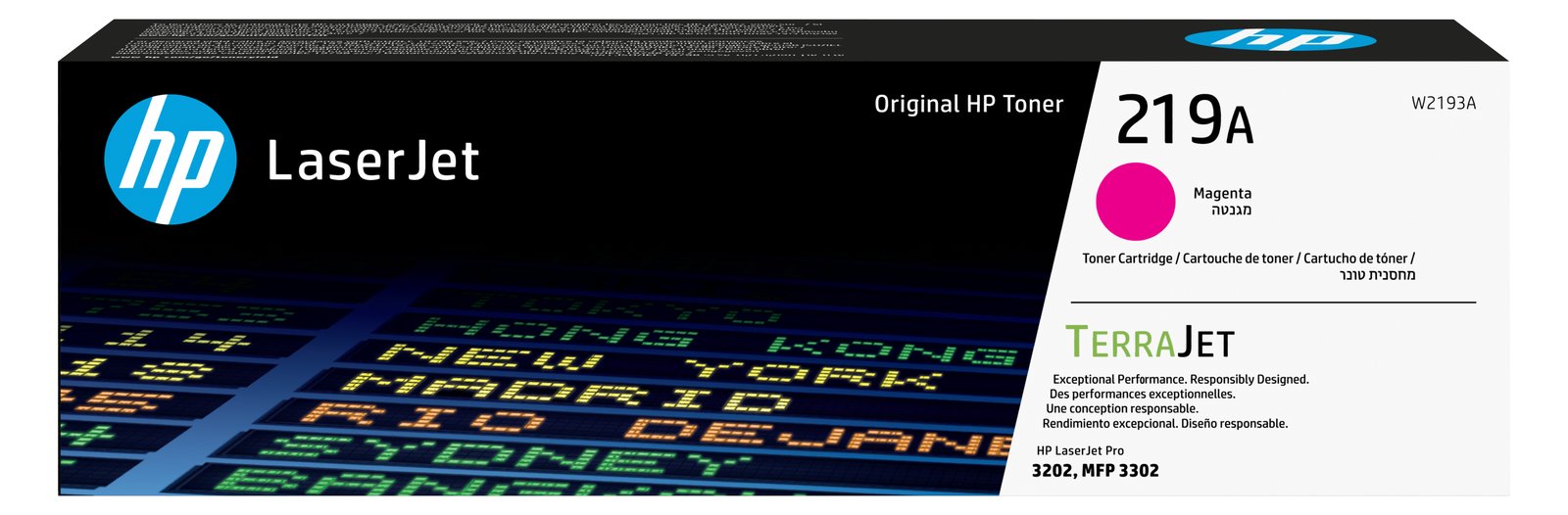 HP 219A Magenta Original LaserJet Toner Cartridge von LumaTech
