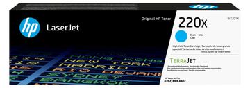 HP 220X - Hohe Ergiebigkeit - Cyan - original - LaserJet - Box - Tonerpatrone (W2201X) von LumaTech
