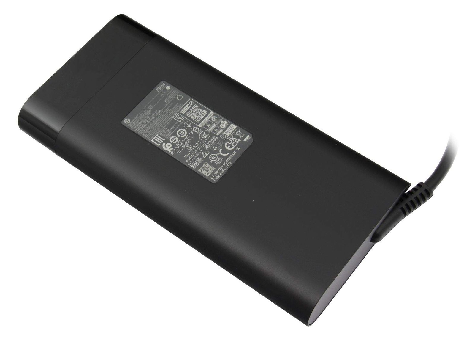 HP 280W AC power adapter with 4.5mm connector