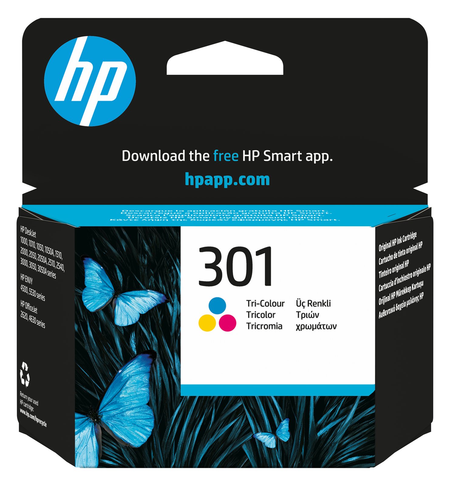 HP 301 - 3 ml - Farbe (Cyan, Magenta, Gelb) - original von LumaTech