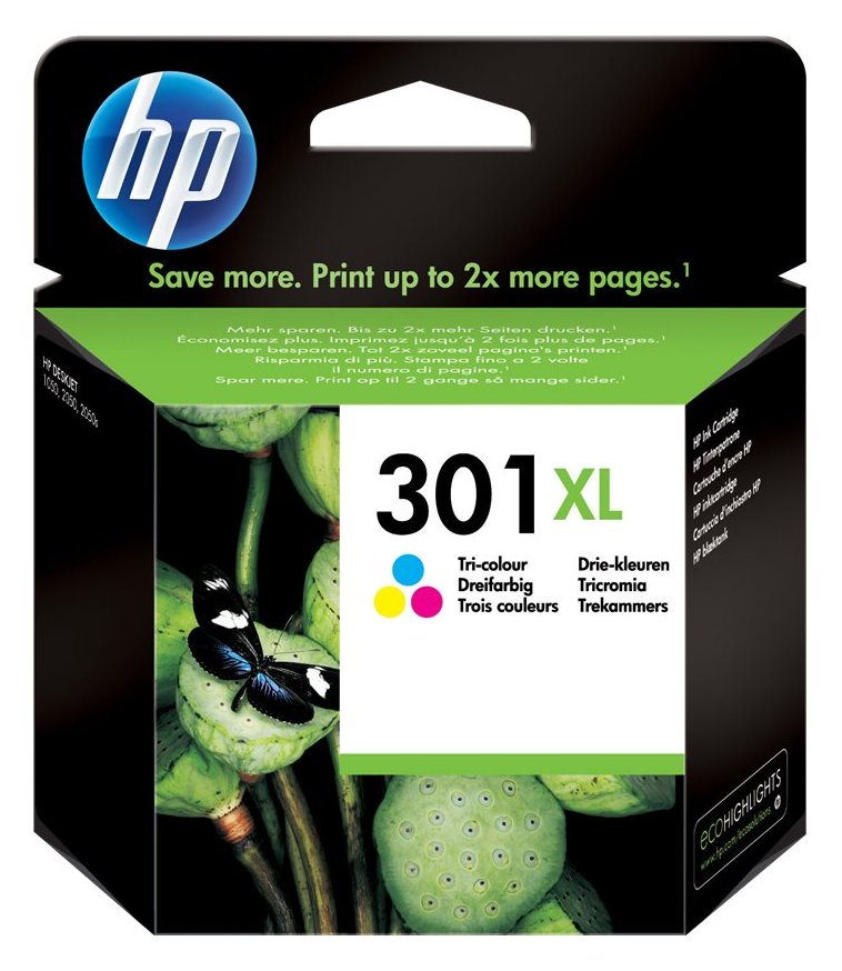 HP 301XL - 6 ml - Hohe Ergiebigkeit - Farbe (Cyan, Magenta, Gelb) von LumaTech