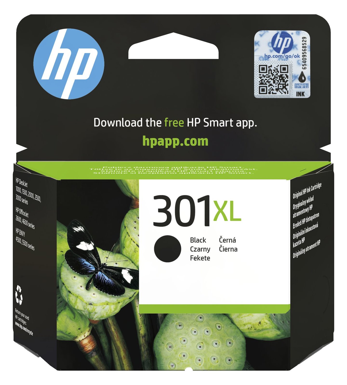 HP 301XL - 8 ml - Hohe Ergiebigkeit - Schwarz von LumaTech