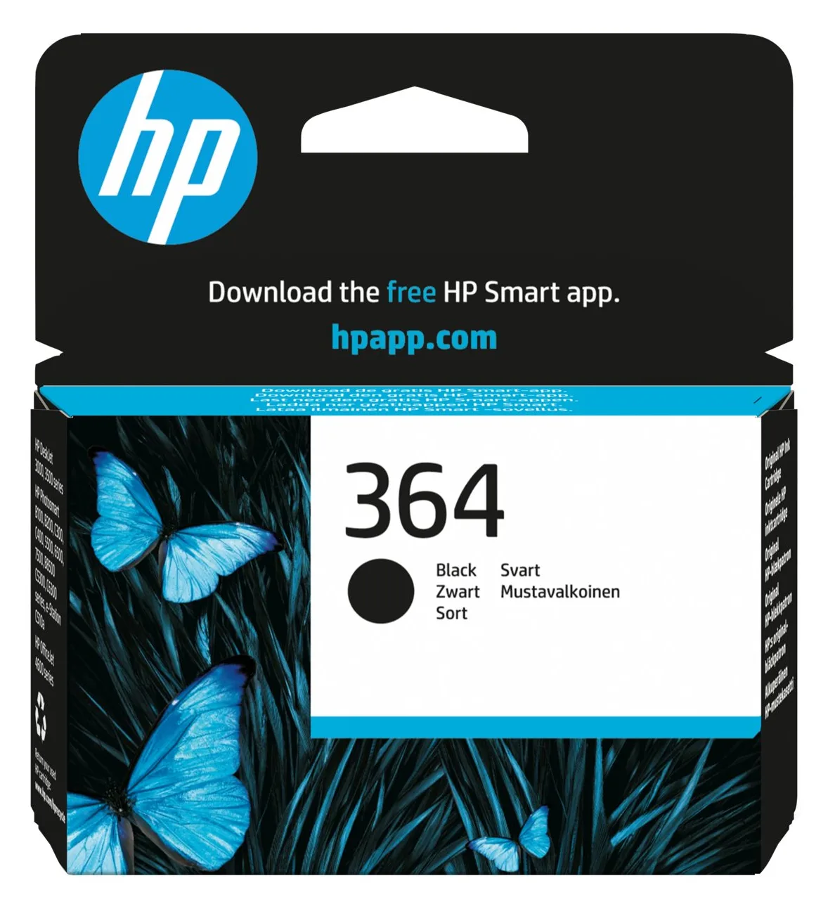 HP 364 - Schwarz - Original - Tintenpatrone - für Deskjet 35XX, Ansicht 2