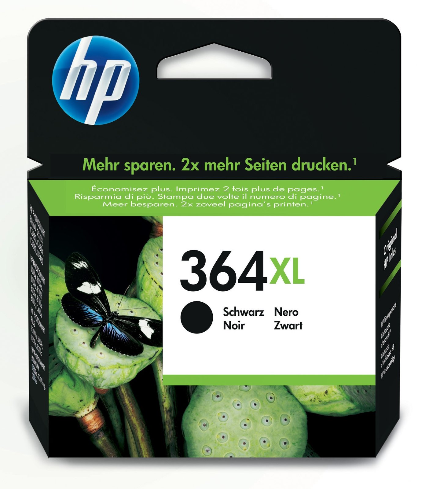 HP 364XL - Hohe Ergiebigkeit - Schwarz - original von LumaTech
