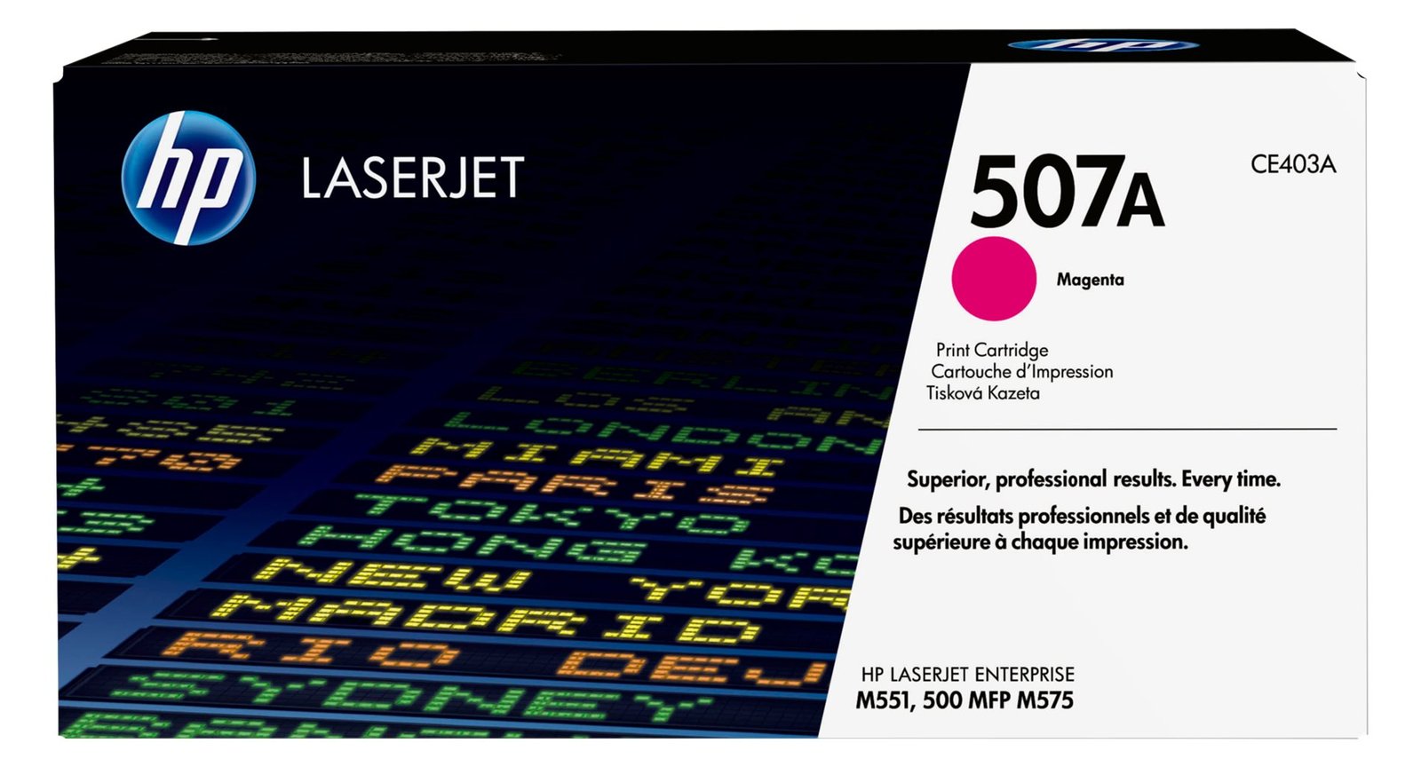 HP 507A - Magenta - original - LaserJet - Tonerpatrone (CE403A)