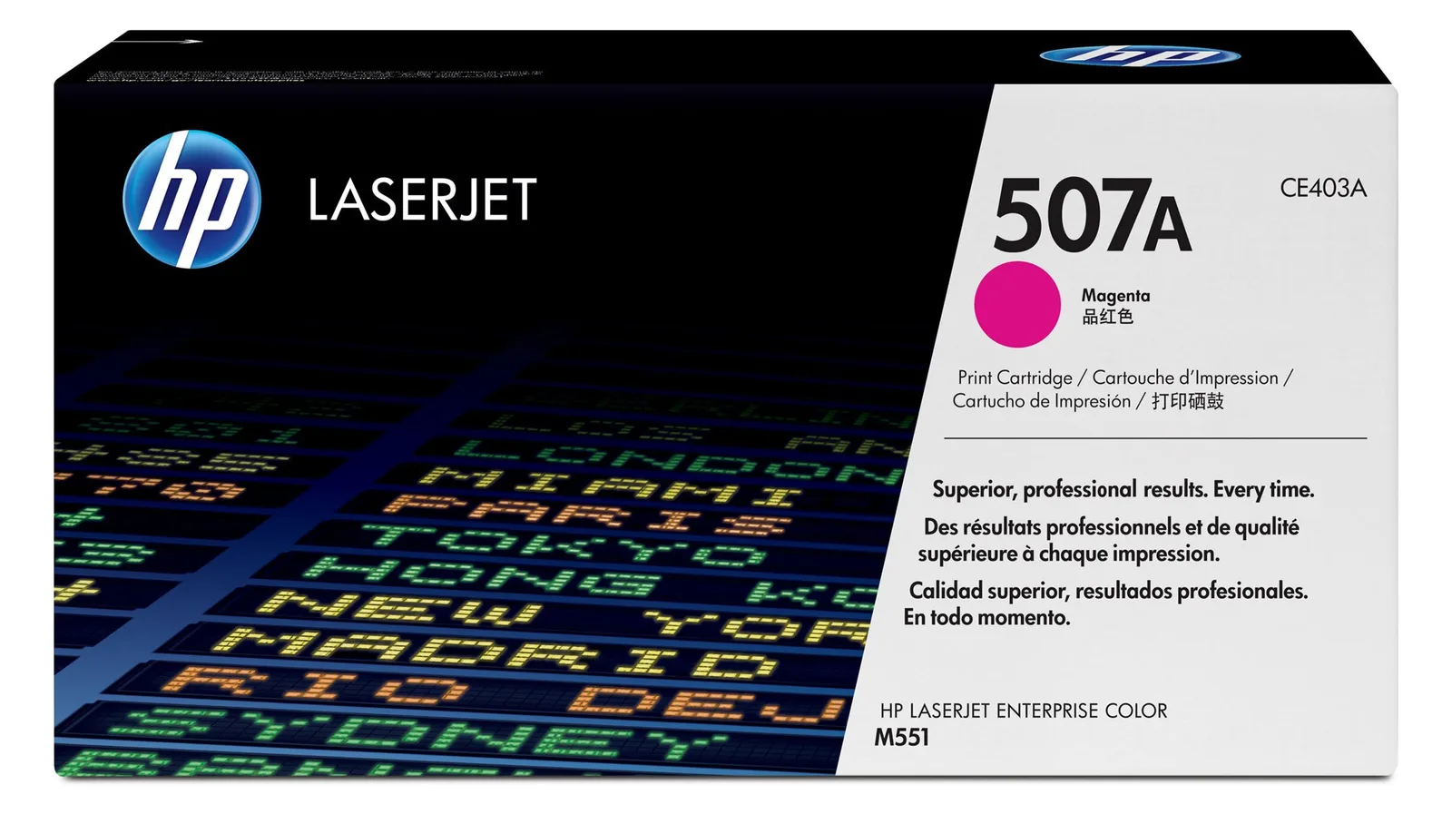 HP 507A - Magenta - original - LaserJet - Tonerpatrone (CE403A), Ansicht 2