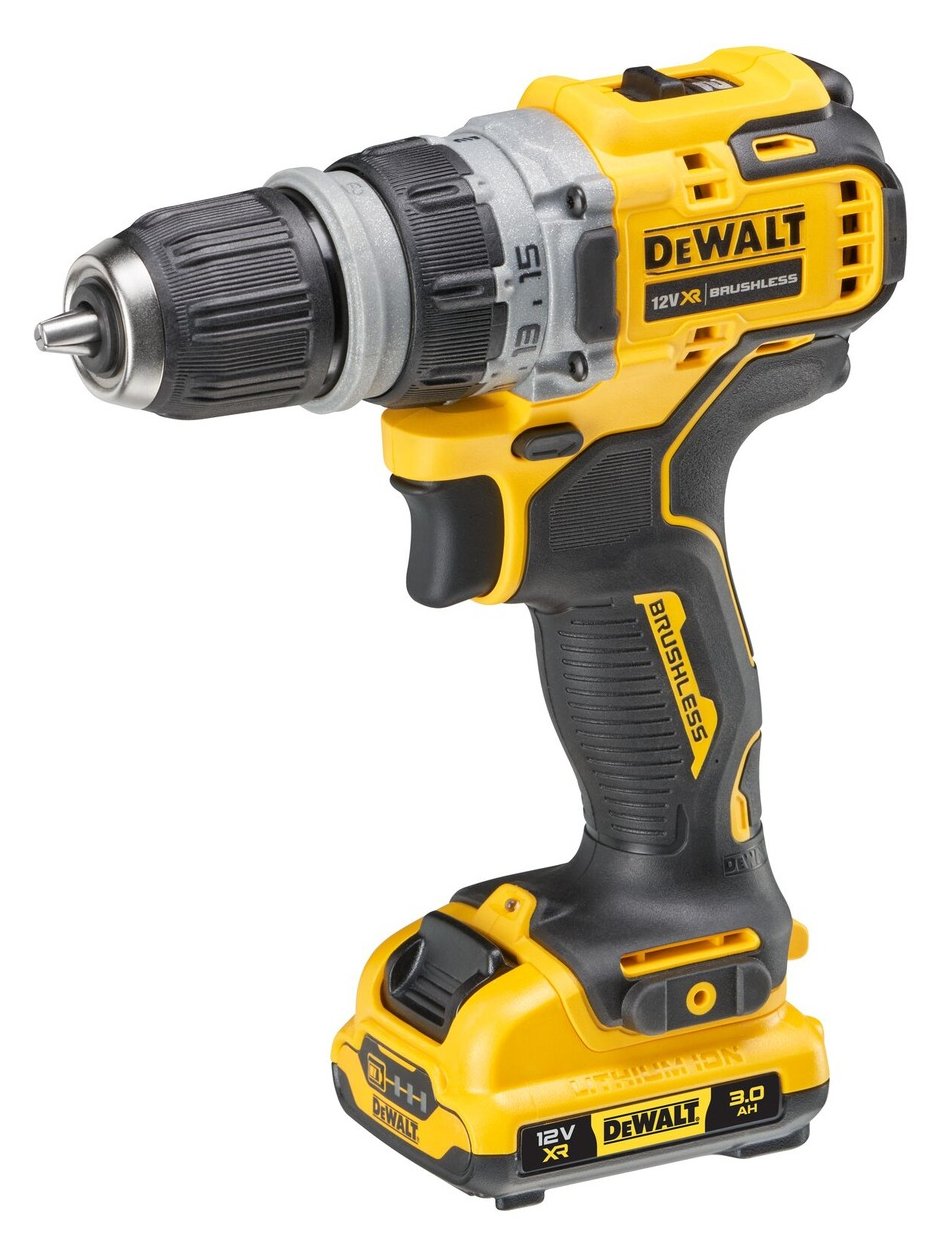 DeWalt DCD703L2T Akku-Bohrschrauber inkl. Koffer + 2 Akkus 3.0Ah