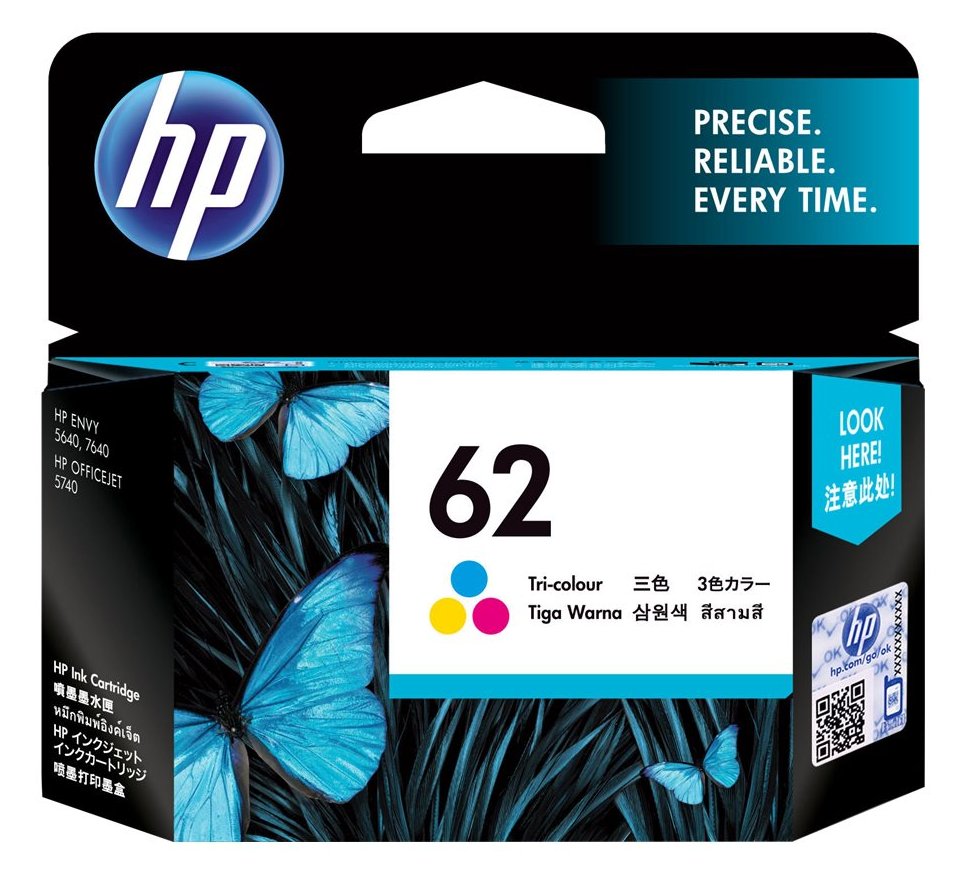 HP 62 - 4.5 ml - Farbe (Cyan, Magenta, Gelb) von LumaTech