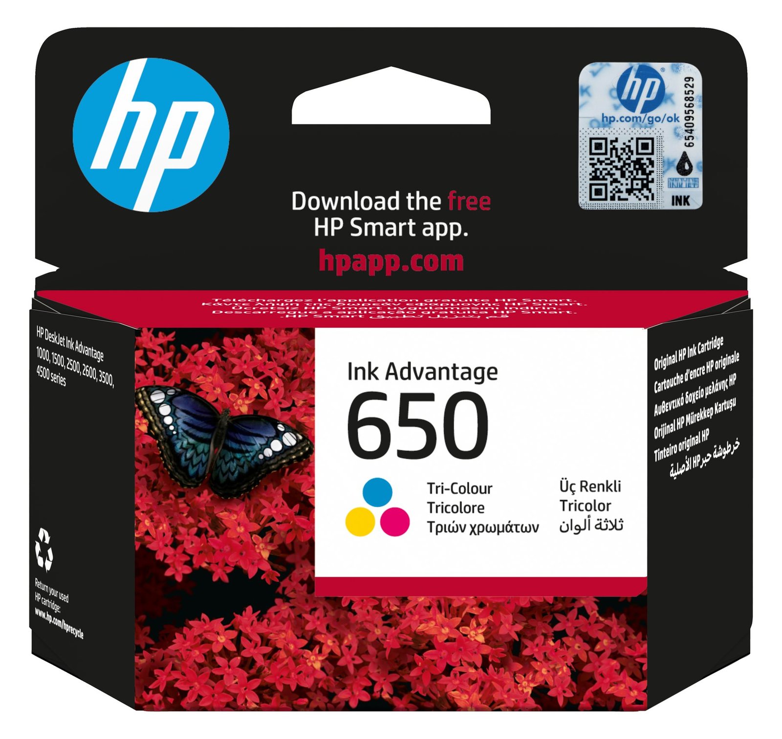 HP 650 - Farbe (Cyan, Magenta, Gelb) - Original von LumaTech