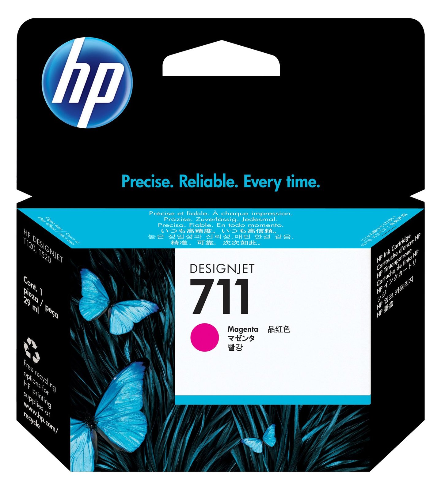 HP 711 - 29 ml - Magenta - Original - DesignJet von LumaTech