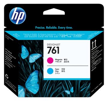 HP 761 - Cyan, Magenta - Druckkopf - für DesignJet T7100 von LumaTech