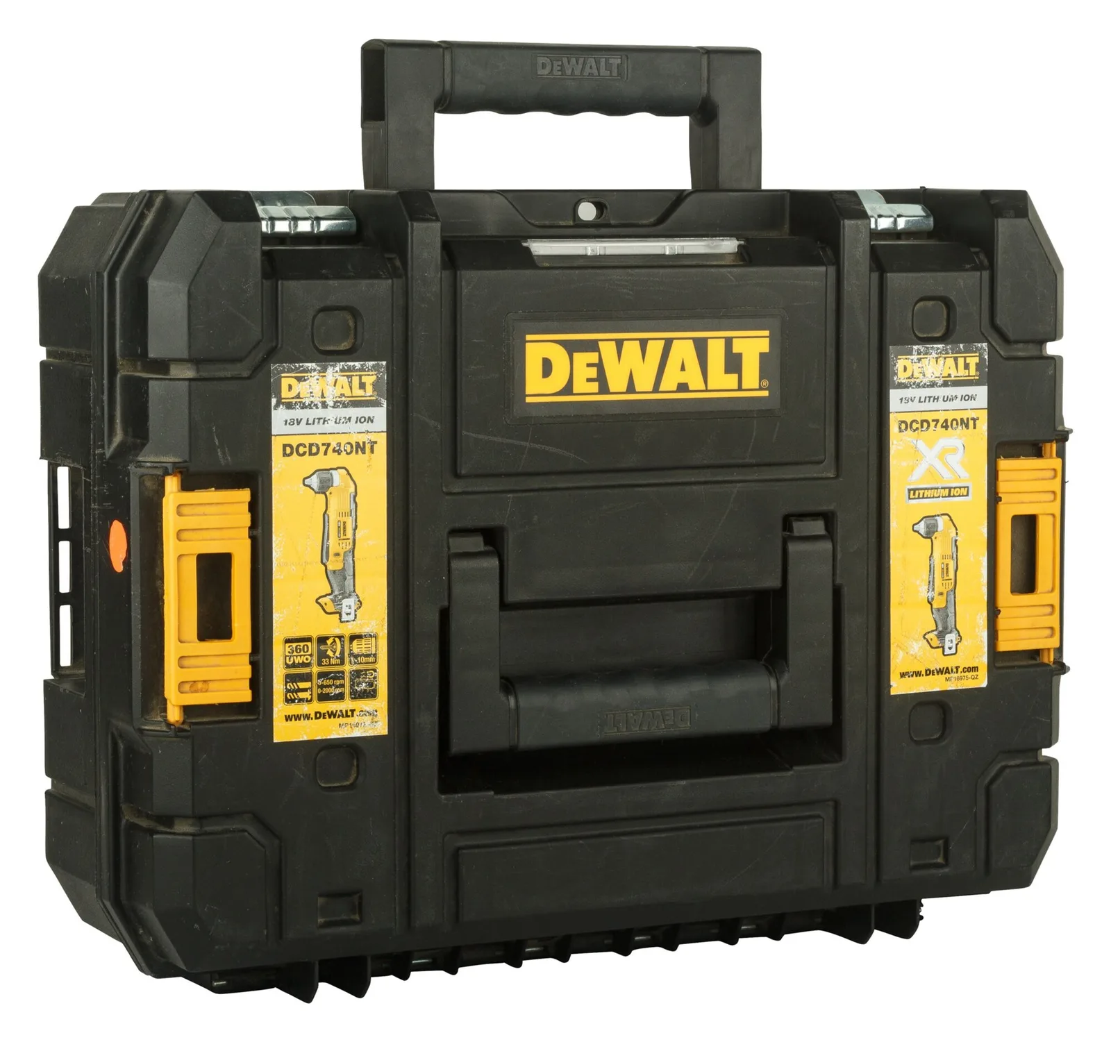 DeWalt DCD740NT Akku-Winkelbohrmaschine solo inkl. Koffer, Ansicht 4