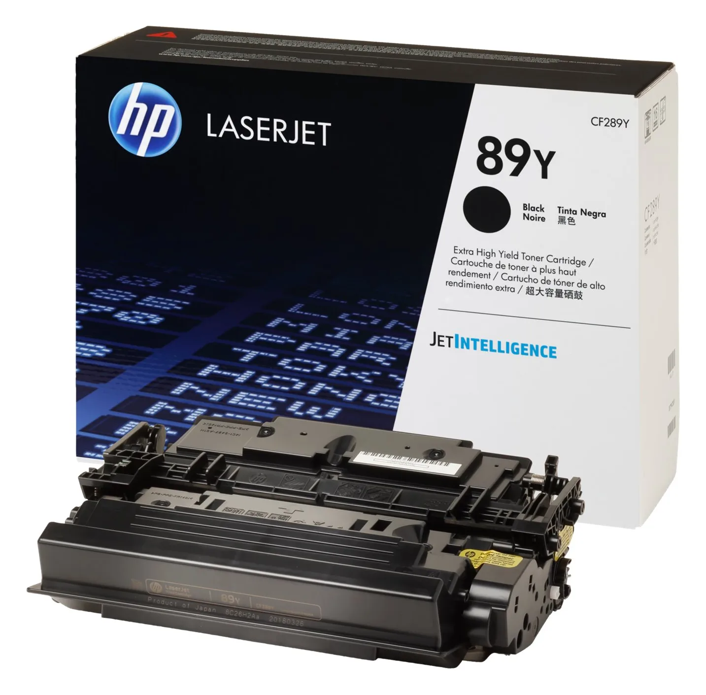 HP 89Y - Mit hoher Kapazität - Schwarz - Original - LaserJet - Tonerpatrone (CF289Y), Ansicht 2