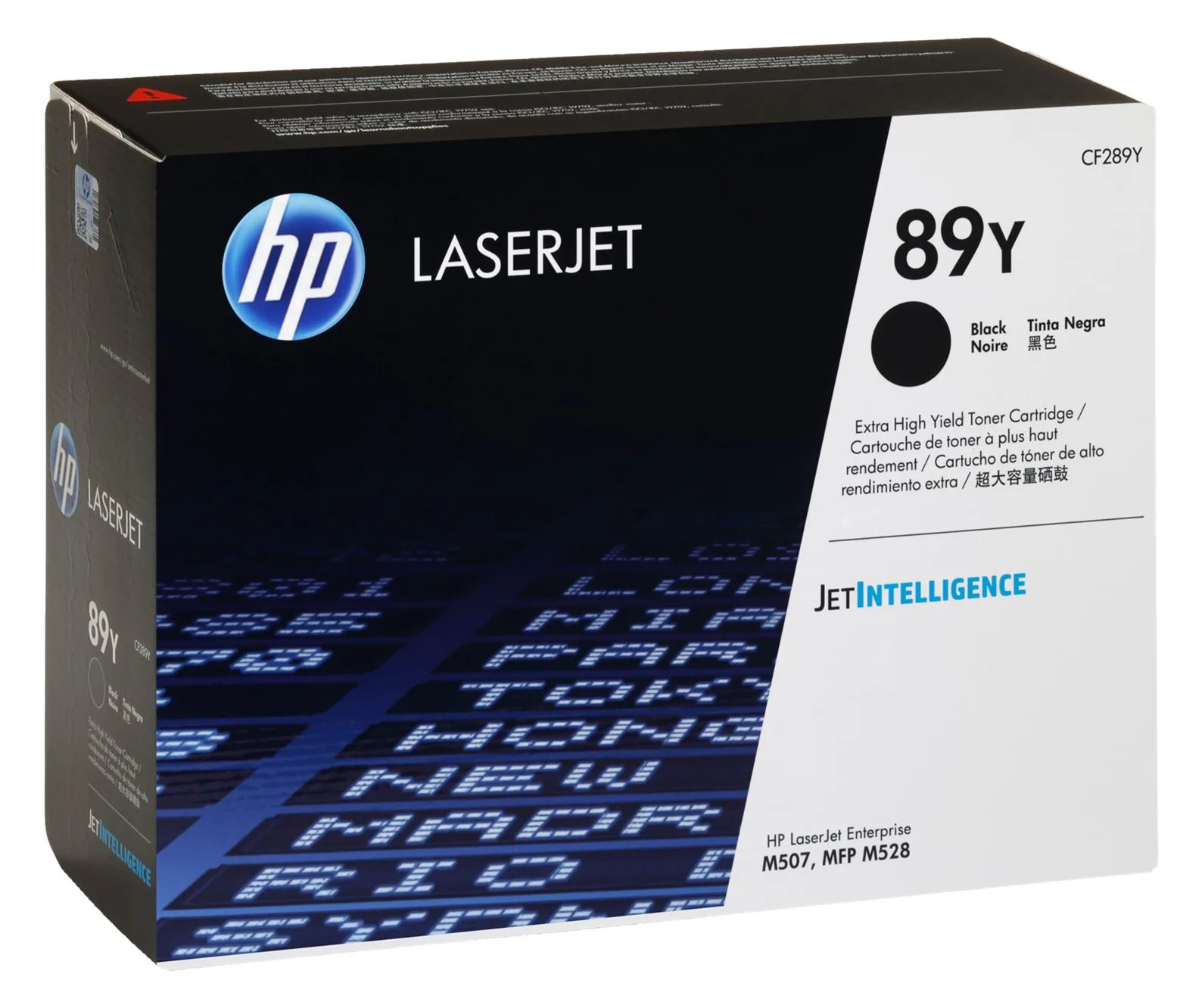 HP 89Y - Mit hoher Kapazität - Schwarz - Original - LaserJet - Tonerpatrone (CF289Y), Ansicht 4