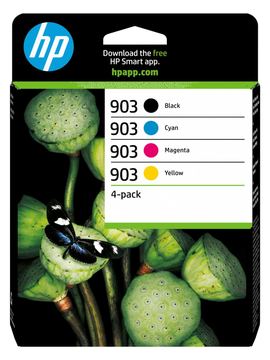 HP 903 - 4er-Pack - Schwarz, Gelb, Cyan, Magenta von LumaTech